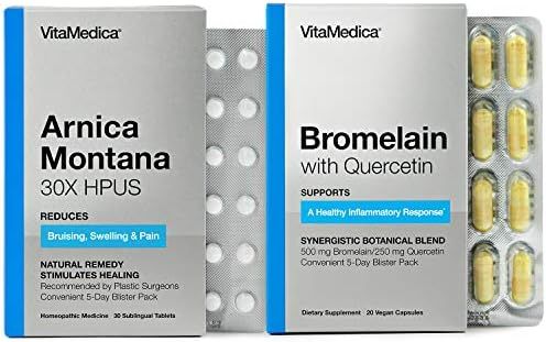 VitaMedica Arnica + Bromelain Blister Pack Bundle, Convenient 5-Day Supply | Amazon (US)