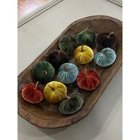 Mini Velvet Pumpkins, Fall Decor, Tier Tray Decor Ideas, 7.00 Each | Etsy (US)