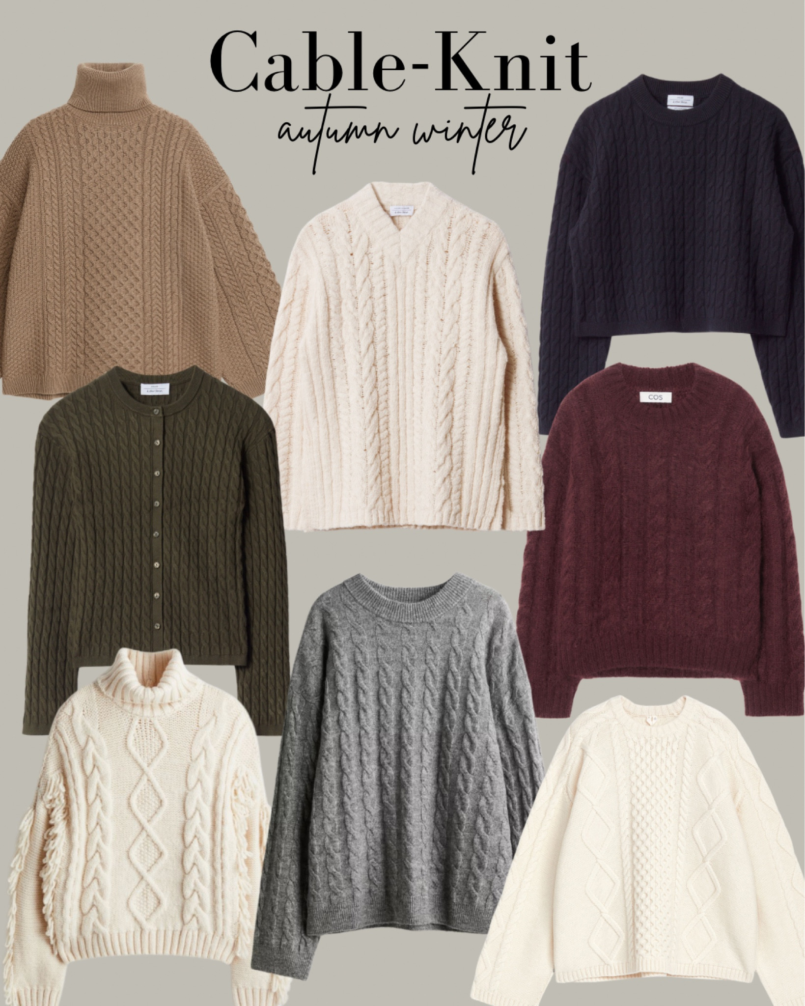 Cable-knit jumpers 🧶

#LTKeurope #LTKautumn #LTKwinter