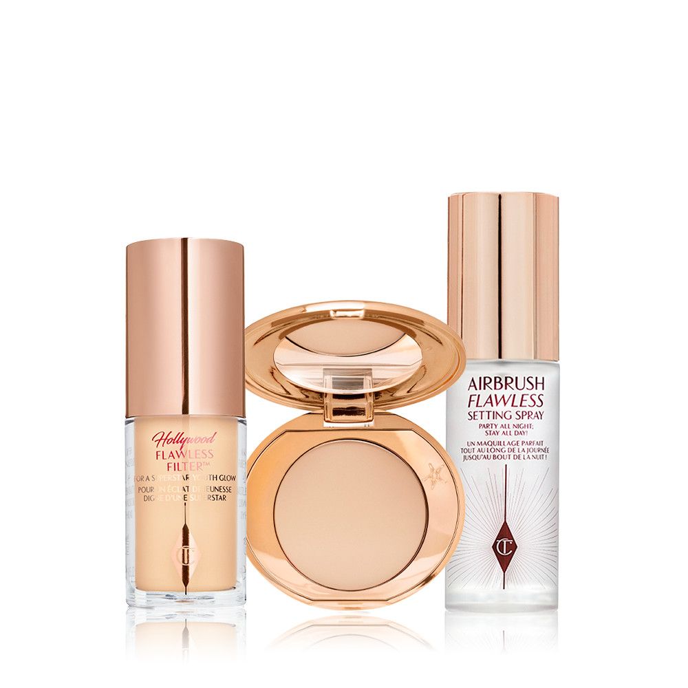 AIRBRUSH GLOW & SET TRAVEL KIT | Charlotte Tilbury (US)