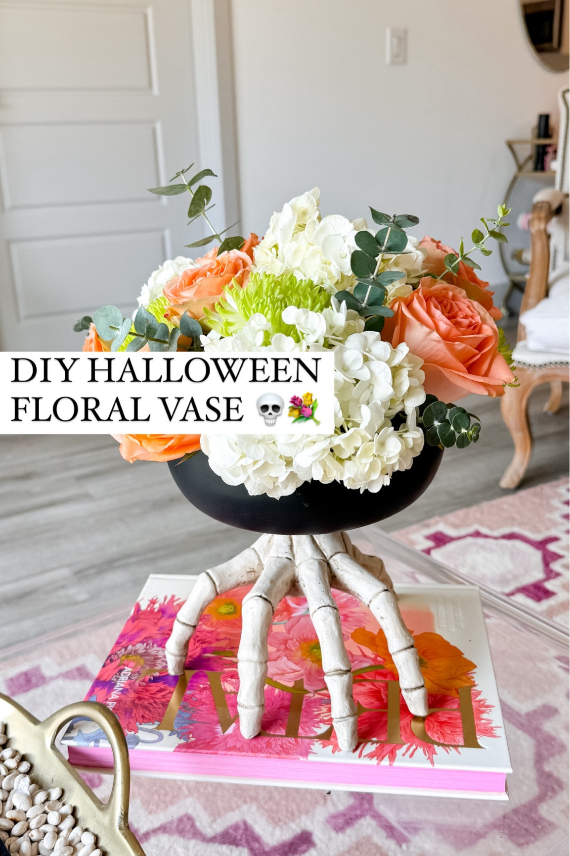 Everything I used to DIY this skeleton hand serving bowl!

I used it to create a floral arrangement but it would also make a great Halloween candy bowl

Or you can swap out the bowl for a plate and use it as a cake stand!

#LTKParties #LTKHome #LTKSeasonal