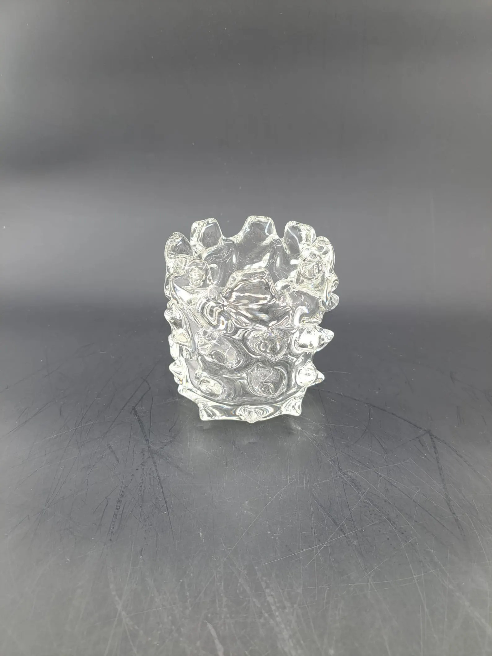 Mid-century Murano Ercole Barovier & Toso Brutalist Spikes Clear Art Glass Bowl - Etsy | Etsy (Global)