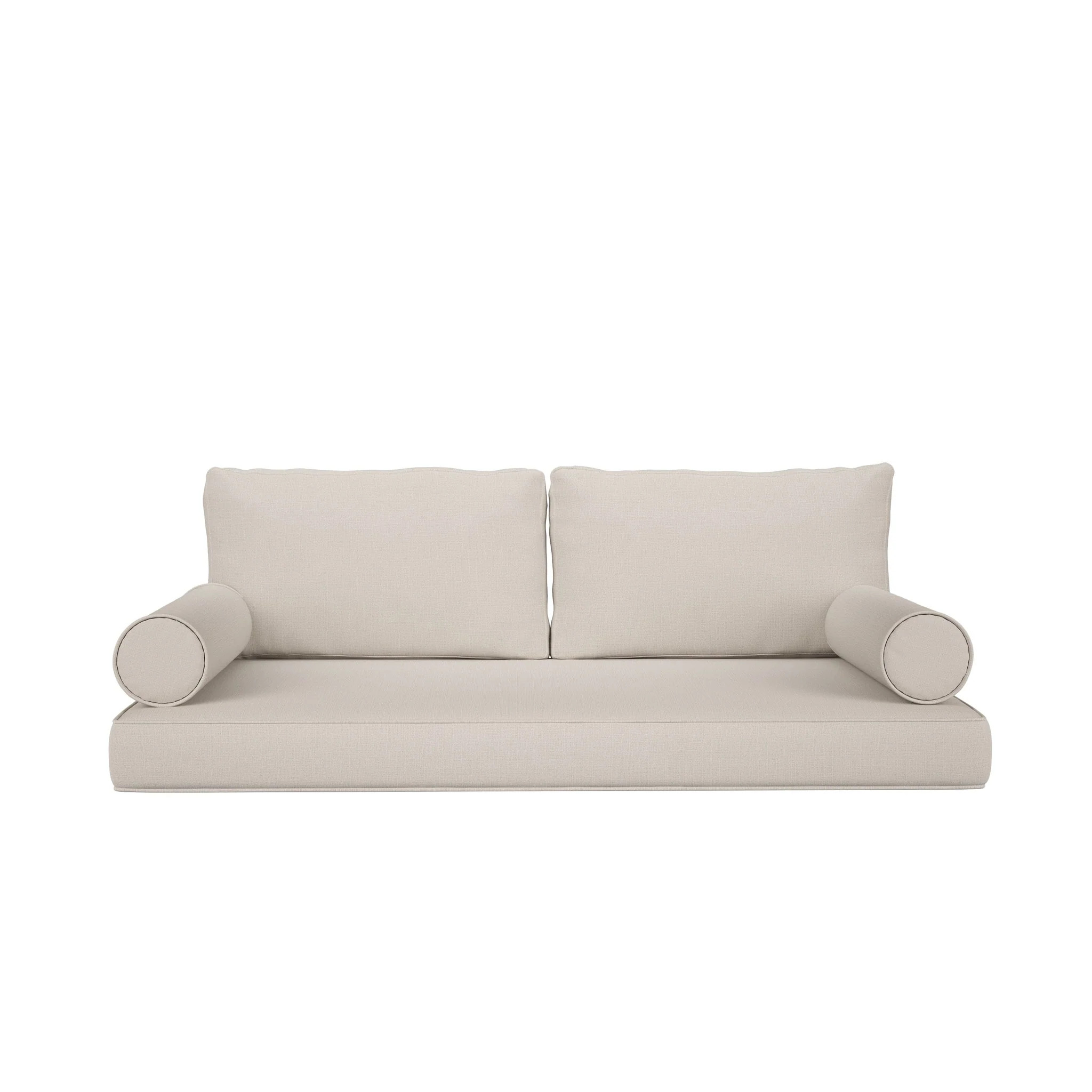 Cushion Perfect Sunbrella Swing Bed Mattress And Pillows, Style 4 | The Porch Swing Company