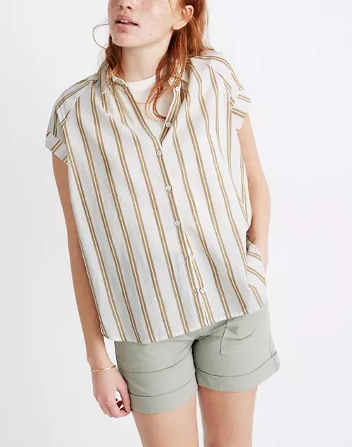 Central Shirt in Bronze Stripe | Madewell