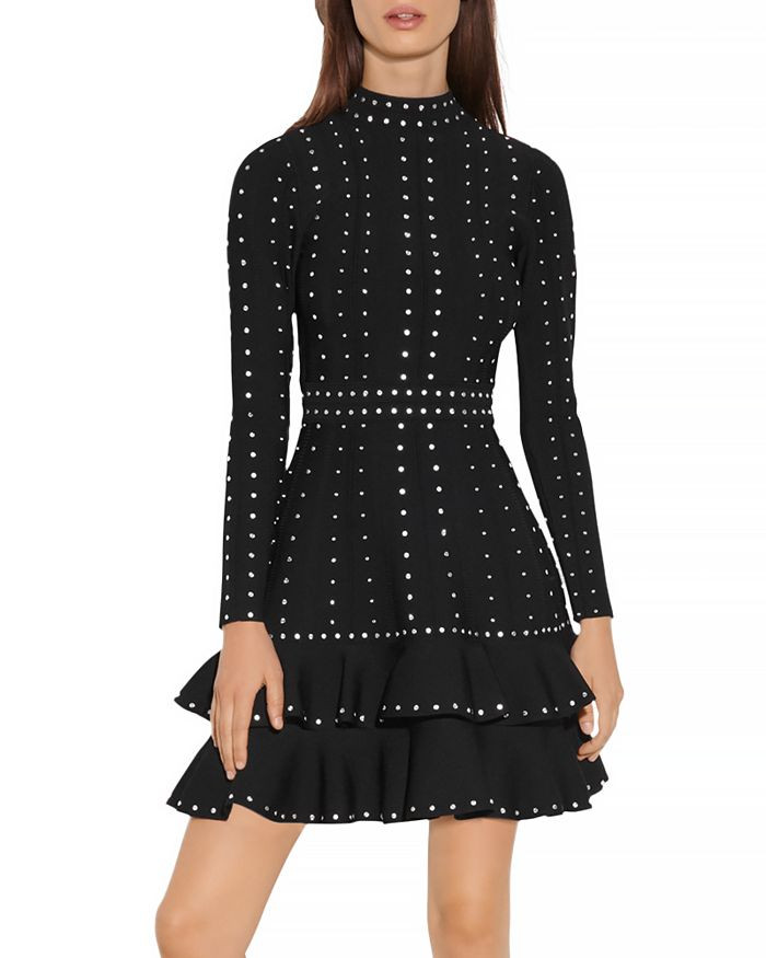 Asya Studded Knit Dress | Bloomingdale's (US)