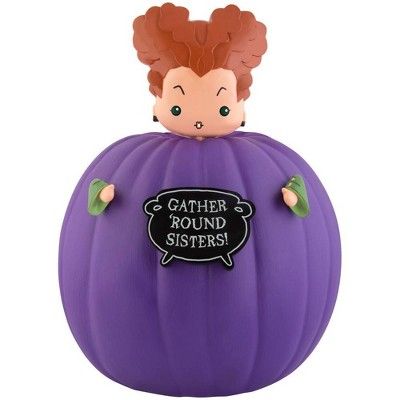 Disney Hocus Pocus Halloween Pumpkin Push-In Kit | Target