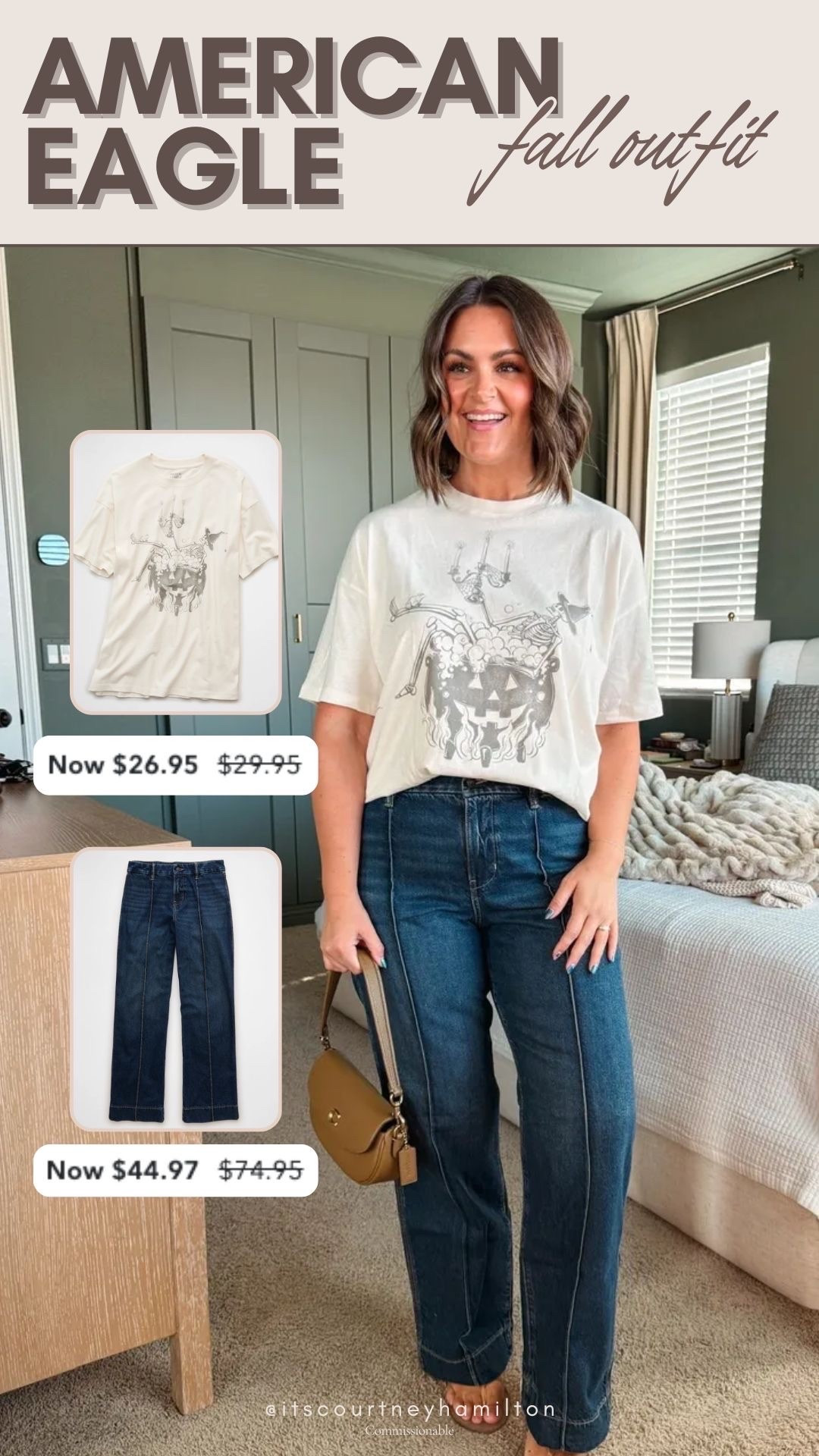 Fall outfit on sale from American Eagle!! Top is a medium and jeans are a 12!

Sale alert, watchnow, finds under 100, summer to fall fashion, Courtney Hamilton

#LTKSeasonal #LTKKids #LTKootd