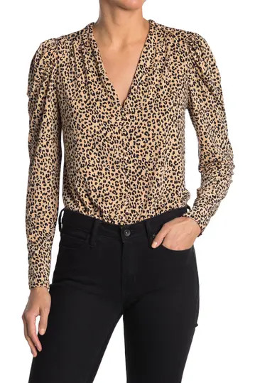 Fanny Printed Long Sleeve Bodysuit | Nordstrom Rack