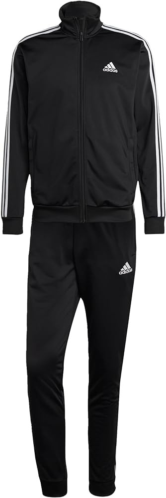 adidas Men's Basic 3-Stripes Tricot Track Suit | Amazon (US)