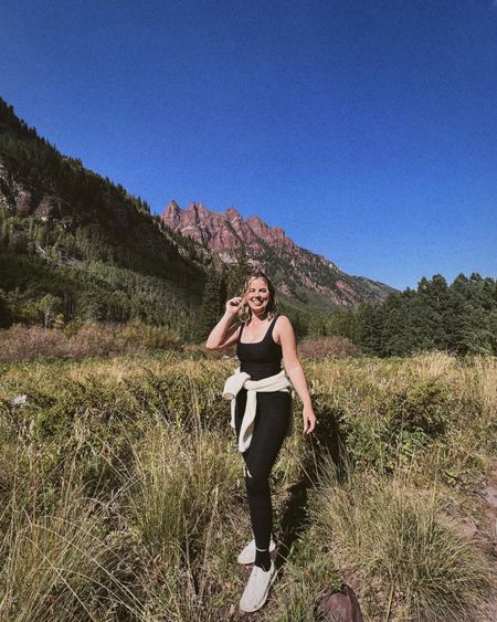 Hiking in style 🏔🥾🍂✨

Wearing a size Small in both of these Fabletics pieces. They have a decent amount of stretch & fit TTS! 

#LTKfit #LTKunder50 #LTKtravel
