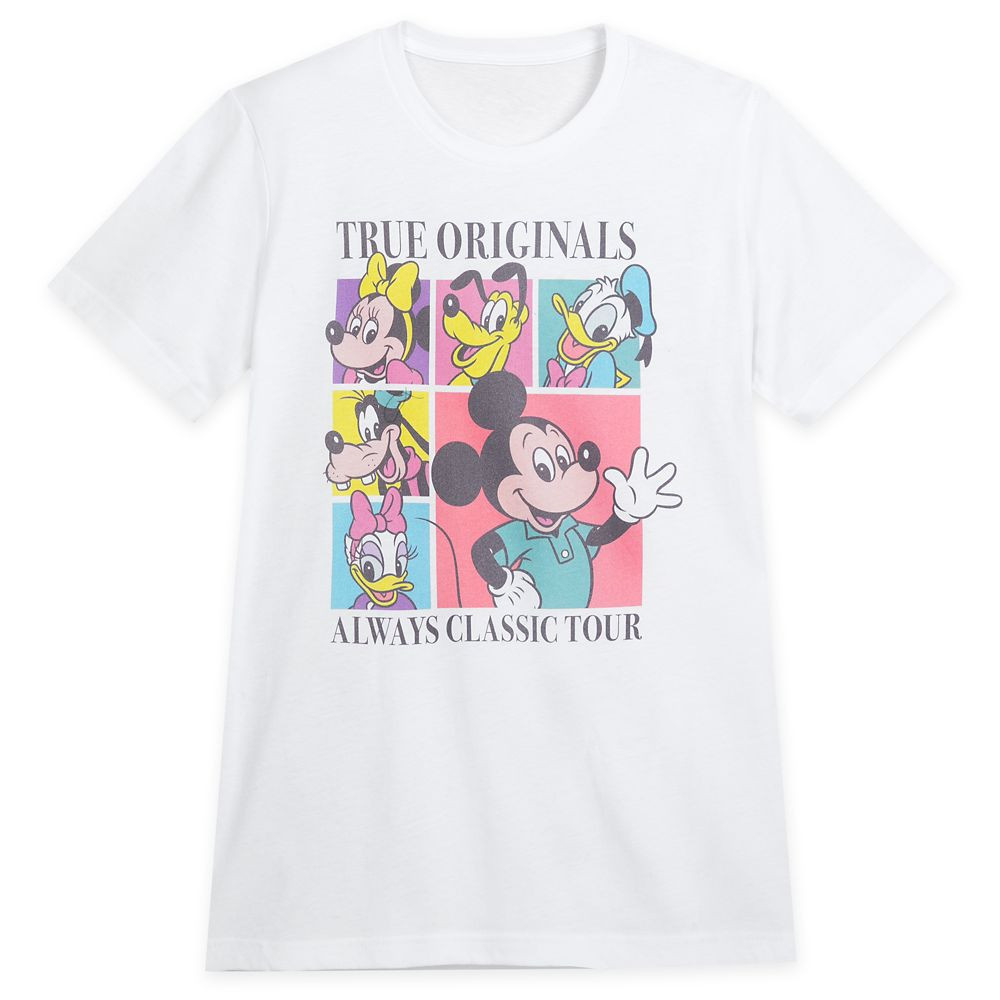 Mickey Mouse and Friends Tour T-Shirt for Adults | Disney Store