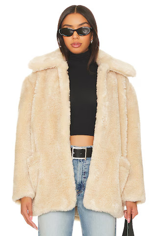 Free People Pretty Perfect Peacoat in Tea from Revolve.com | Revolve Clothing (Global)