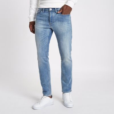 Light blue Sid skinny jeans | River Island (UK & IE)