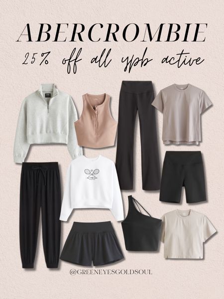 Abercrombie YPB sale! 25% off all YPB active 💗
Leggings, joggers, bike shorts, biker shorts, crop top, workout top, shorts, pullover

#LTKsalealert #LTKfitness #LTKActive