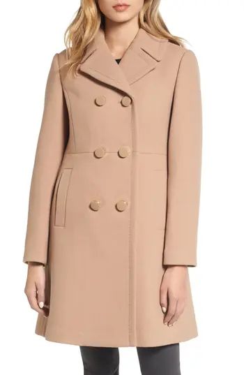 Women's Kate Spade New York Double Breasted Coat | Nordstrom