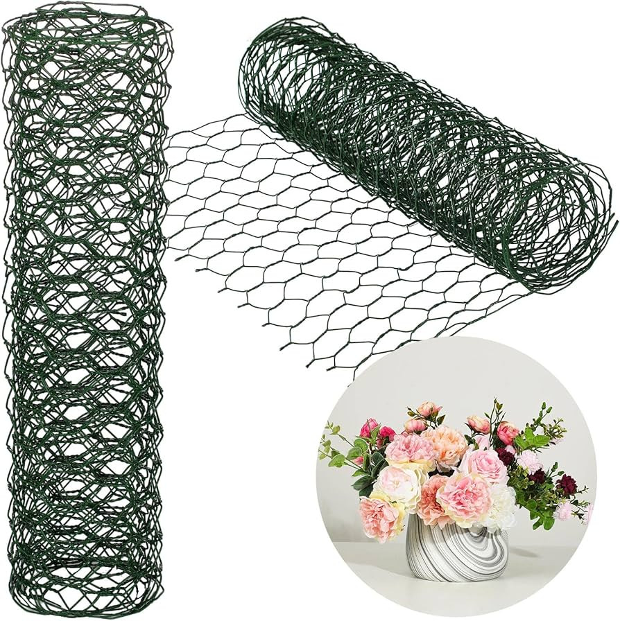 2 Sheets Floral Wire Netting Floral Chicken Wire Net Floral Arrangement Wire Mesh Net Chicken Wir... | Amazon (US)