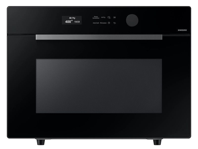 1.2 cu. ft. Countertop Microwave with Power Convection in Black Glass | Samsung