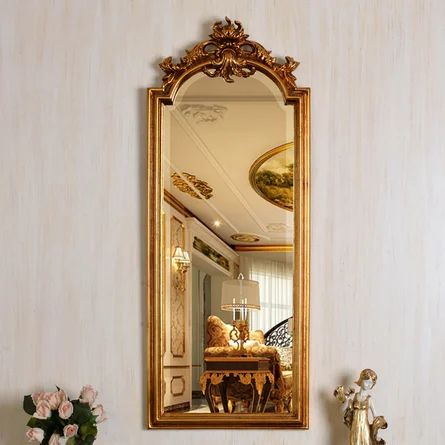 Rosia Glam Venetian Accent Mirror | Wayfair Professional