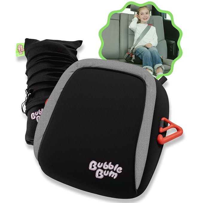 BubbleBum Inflatable Booster Car Seat – Foldable, Lightweight, Backless Travel Booster Seat for... | Amazon (US)