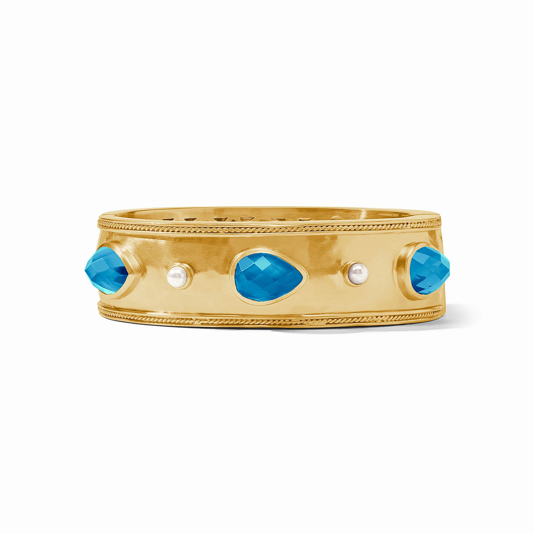 Cannes Stone Statement Hinge Bangle | Julie Vos | Julie Vos