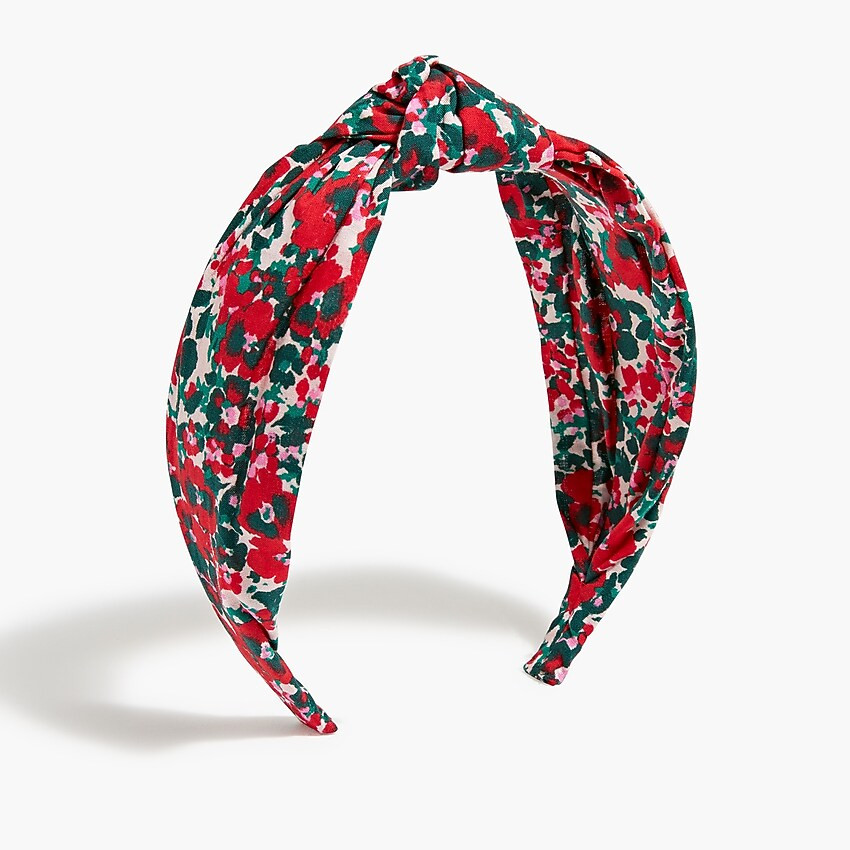 Printed knot headband | J.Crew Factory