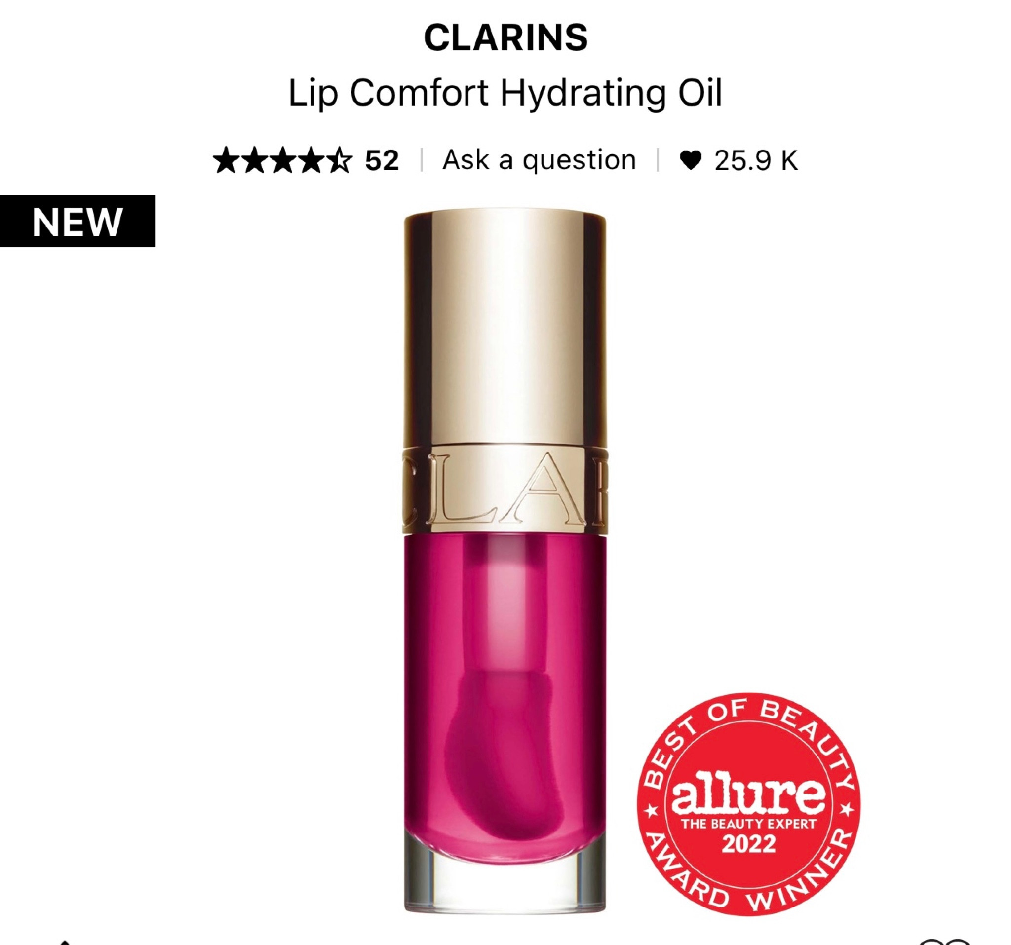this lip oil has a cult following! Best lip oil ever. Comparable to the Dior lip oil. Back in stock at Sephora. 

Clarins. Sephora. Beauty. Lip oil. Skincare. Cult following. 

#LTKFind #LTKunder50 #LTKbeauty