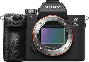 Amazon.com : Sony a7 III ILCE7M3/B Full-Frame Mirrorless Interchangeable-Lens Camera with 3-Inch ... | Amazon (US)