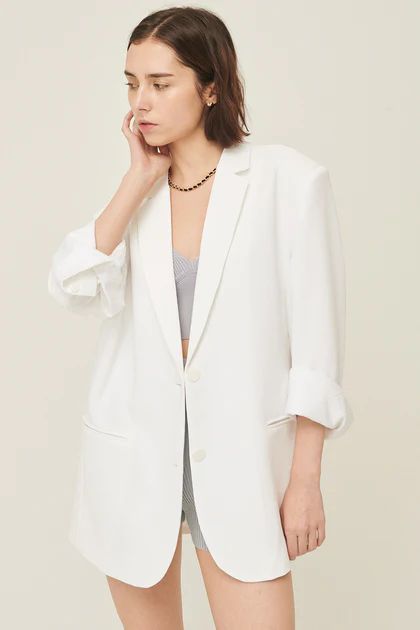 Mar Vivid Boyfriend Blazer | Storets (Global)