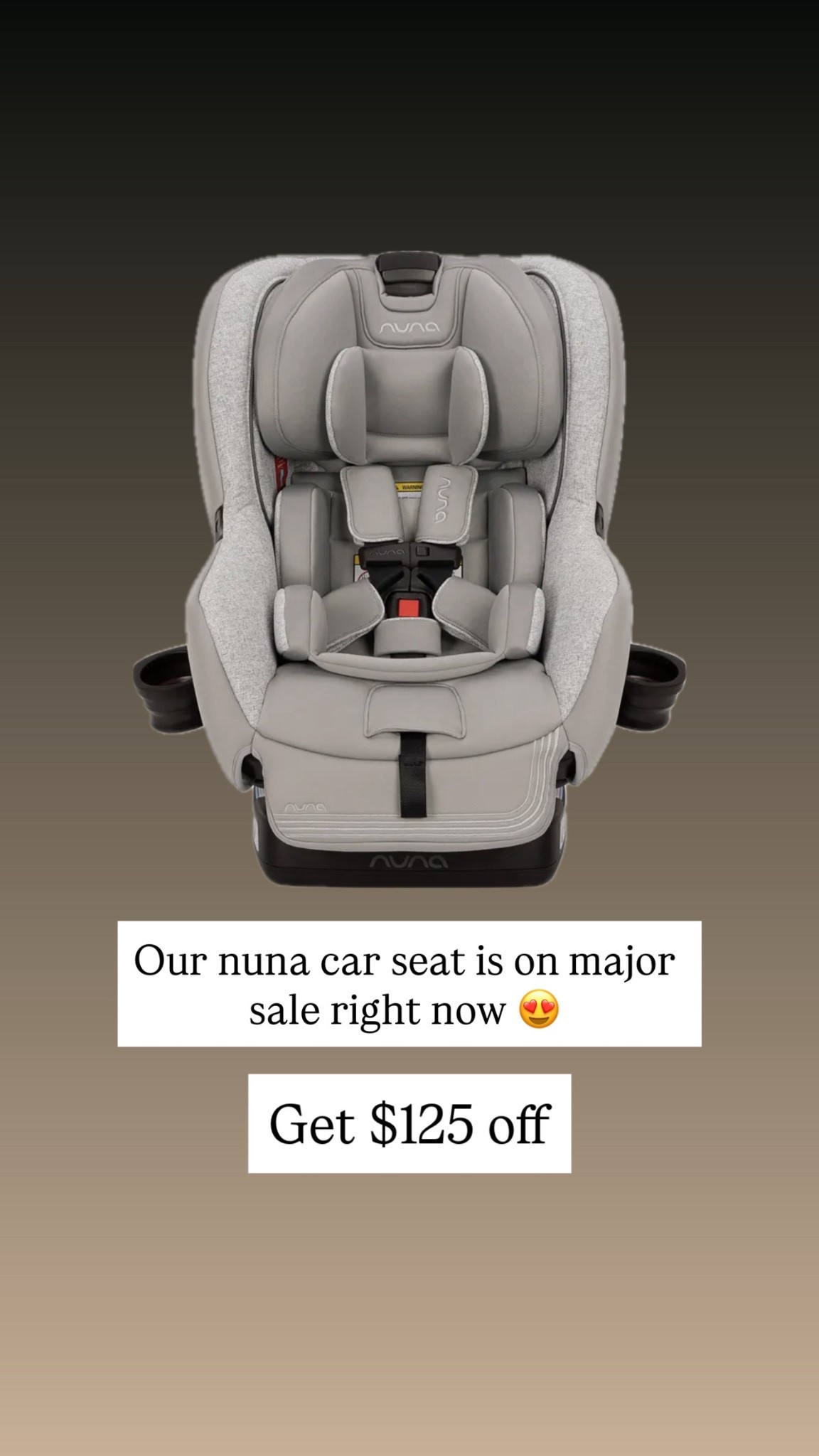 Huge sale on our nuna car seat right now 😍 The fabric is so soft and doesn’t make your kiddo hot.

Added the pippa stroller system on sale too right now 

#LTKSaleAlert #LTKBump #LTKBaby