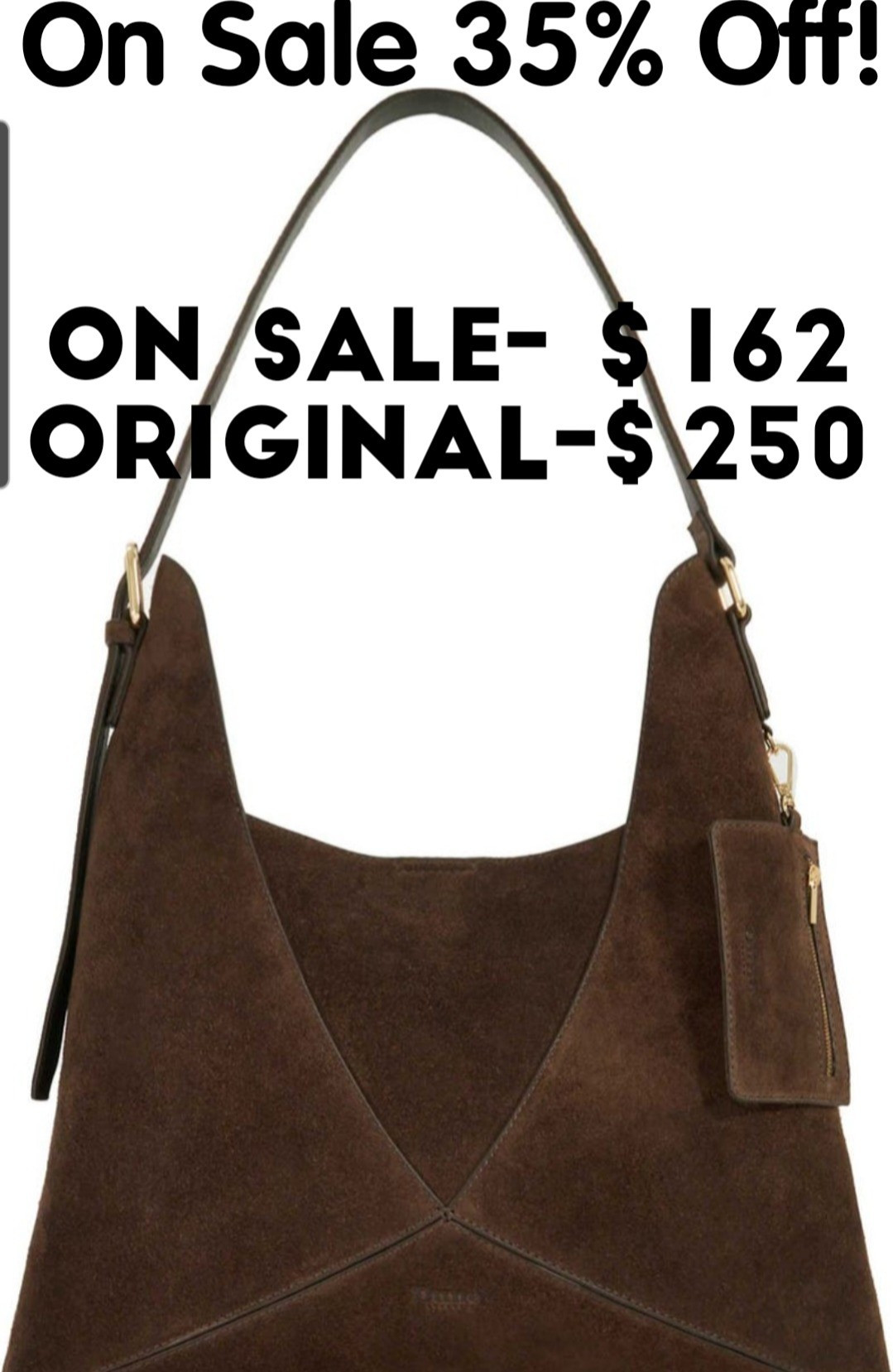 Brown Suede Hobo bag on sale at Nordstrom!

#LTKCyberWeek #LTKSaleAlert #LTKHoliday