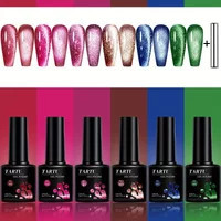 TARTU 6pcs 8ml Cat Eye Gel Nail Polish Set, 6 Colors Gel Polish Kit, Soak Off for Uv/Led, for Salon and Nail Art DIY At Home | AliExpress (US)