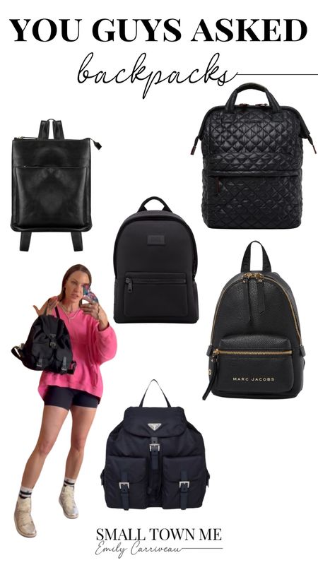 Everyone should have a cute and functional backpack! If you don’t- here are my favorites I recommend. They fill all the things and can add that extra touch of style to any outfit. ALSO- you can use code SMALTOWNME for free shipping with Andar 🥳

#LTKTravel #LTKStyleTip #LTKActive
