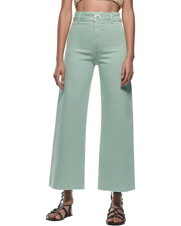 Women's Wide Leg Jeans High Waisted Stretchy Trendy Casual Versatile Work Denim Pants Trousers 20... | Amazon (US)