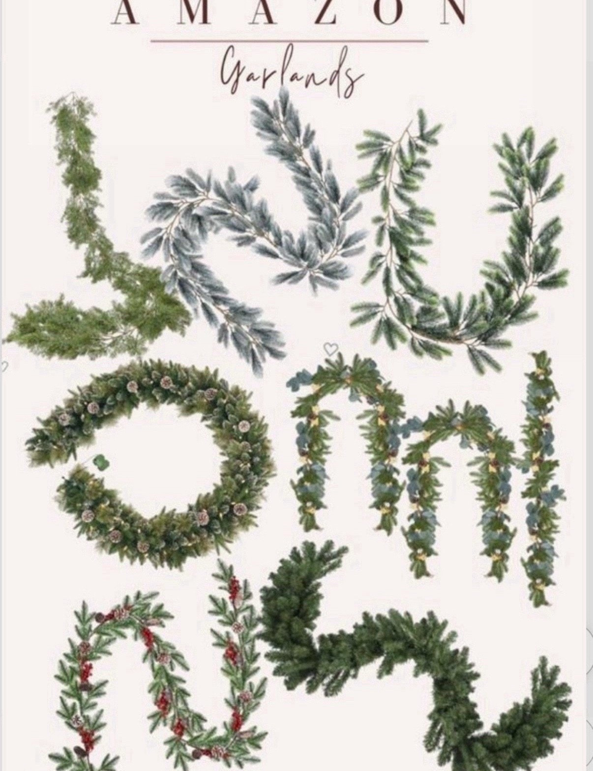 MOST LOVED Garlands 2025 ✨✨✨
Christmas decor

I ##LTKSeasonal #beauty #fashion #amazon #amazonfashion #Walmart #walmartfashion #walmartstyle #target #targetstyle #targethome #toysforgirls #toysforboys #holidaygifts #holidaygiftideas #stockingstuffers #stockingstufferideas #toys #christmasdecor #christmasparty #garland #LTKshoecruah #boots #pants #Christmastree #sweater #rugs #bedding #skirt #tops #thanksgiving #christmastree #outfit #style #amazonfashion #interestingfinds #toys #toys
 #cardigan #winterfashion #midsize #thanksgiving style. #bedroom #livingroom #nursery #babies #storage #organizatiob #organizers #smallspace #closet #christmas #dorm #blazer #style #ootd #kids #LTKover40 #LTKhome #LTKsalealert #LTKfindsunder50

#LTKU #LTKHoliday