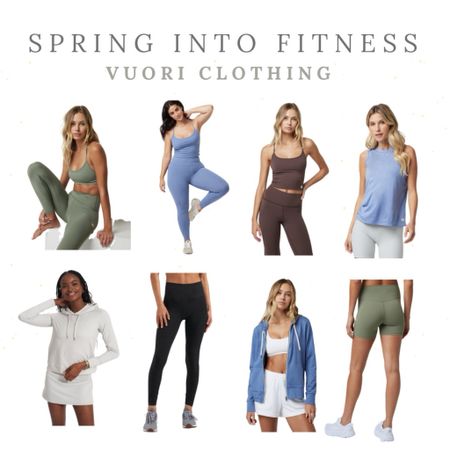 Spring into fitness with a few new colors from Vuori! These are the pieces that Grace and I own  
#ad #vuori @vuoriclothing



#LTKfitness #LTKover40 #LTKstyletip