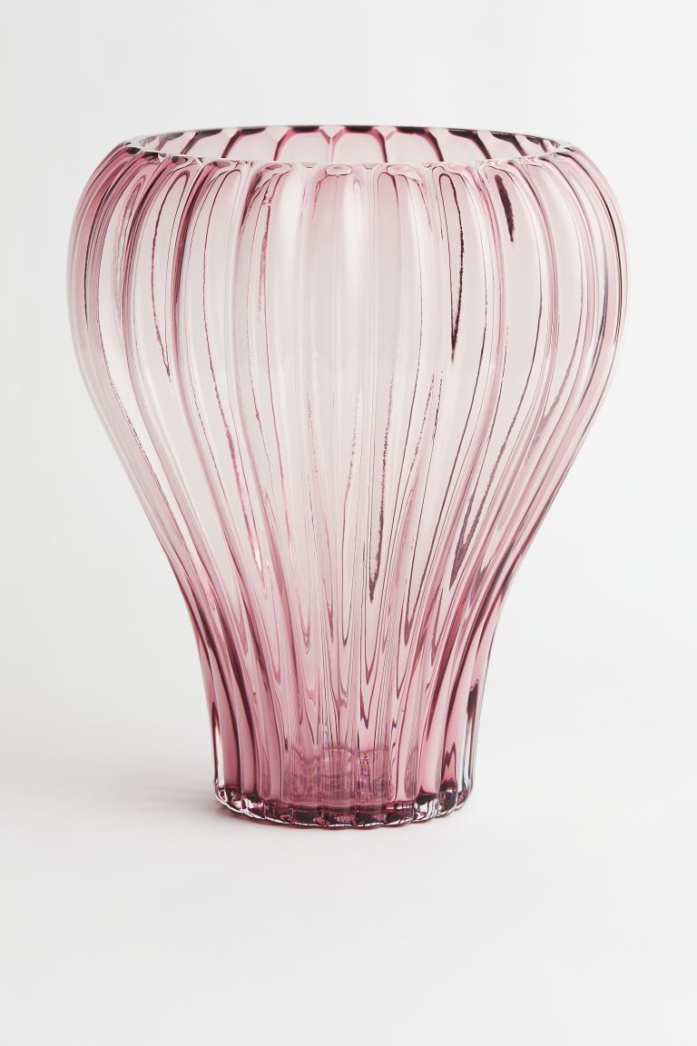 Fluted Glass Vase | H&M (US + CA)