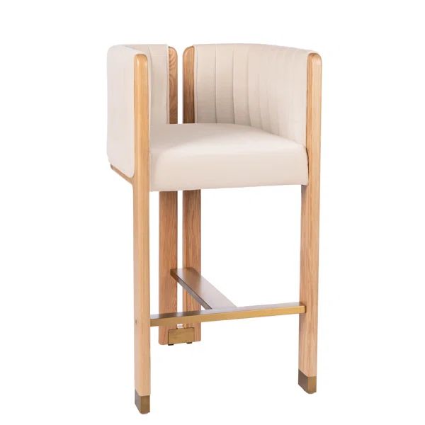 Monaco Wood Counter Chair | Wayfair Professional