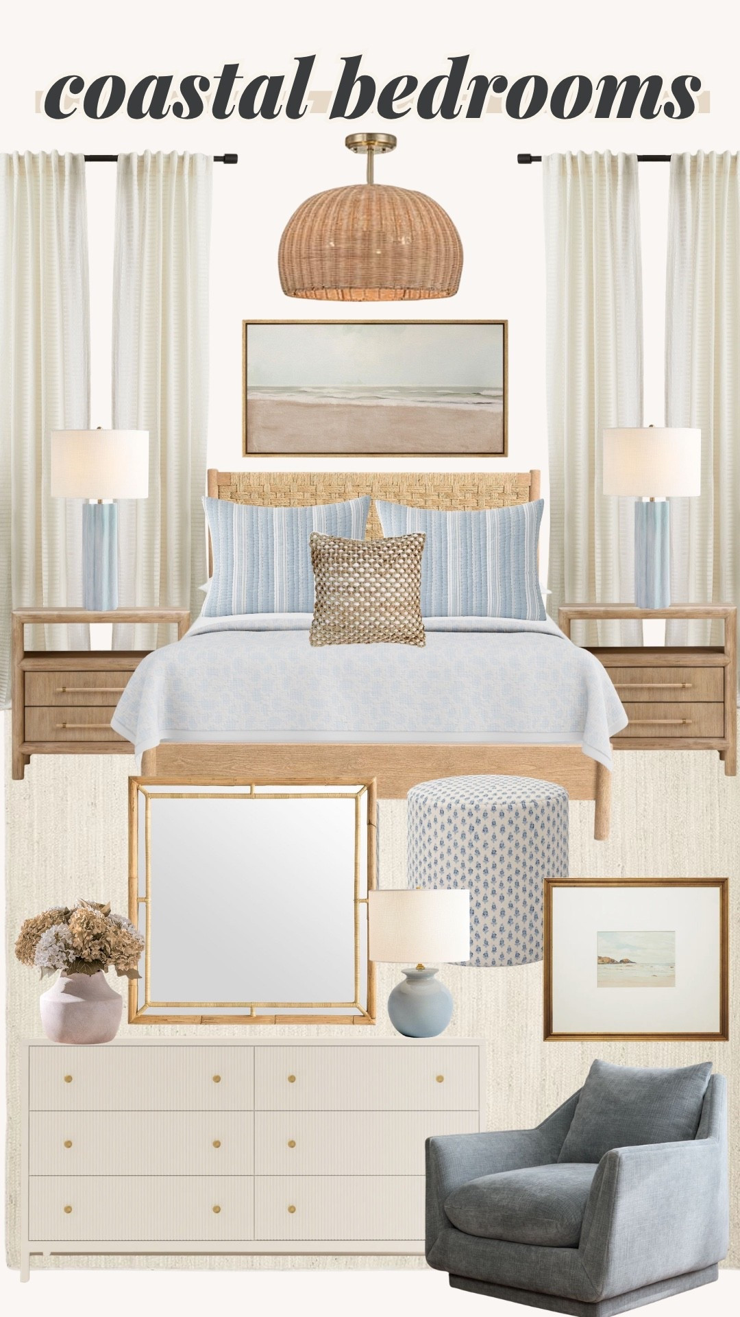 coastal bedroom, beach house bedroom, coastal decor, neutral bedroom, light and airy bedroom, ocean inspired, seaside style, coastal chic, breezy bedroom, white and blue decor, natural textures, rattan furniture, wicker accents, linen bedding, soft neutrals, calming space, minimalist coastal, modern coastal, beachy vibes, coastal aesthetic, summer bedroom, relaxed living, coastal home, airy decor, serene bedroom, driftwood decor, coastal farmhouse, Nantucket style, Hamptons bedroom, fresh home decor

#LTKU #LTKSeasonal #LTKHome