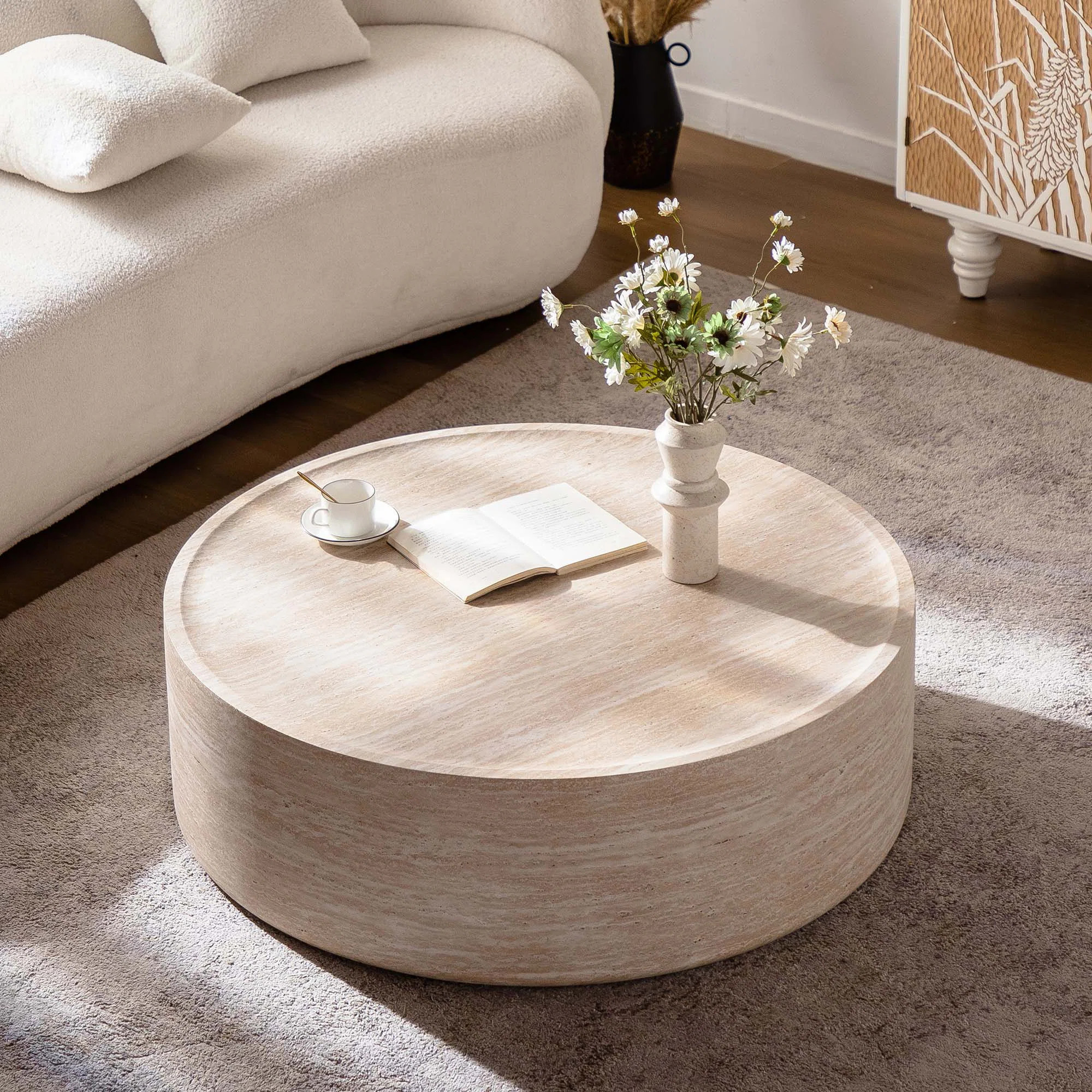 Round Modern Coffee Table | Wayfair North America