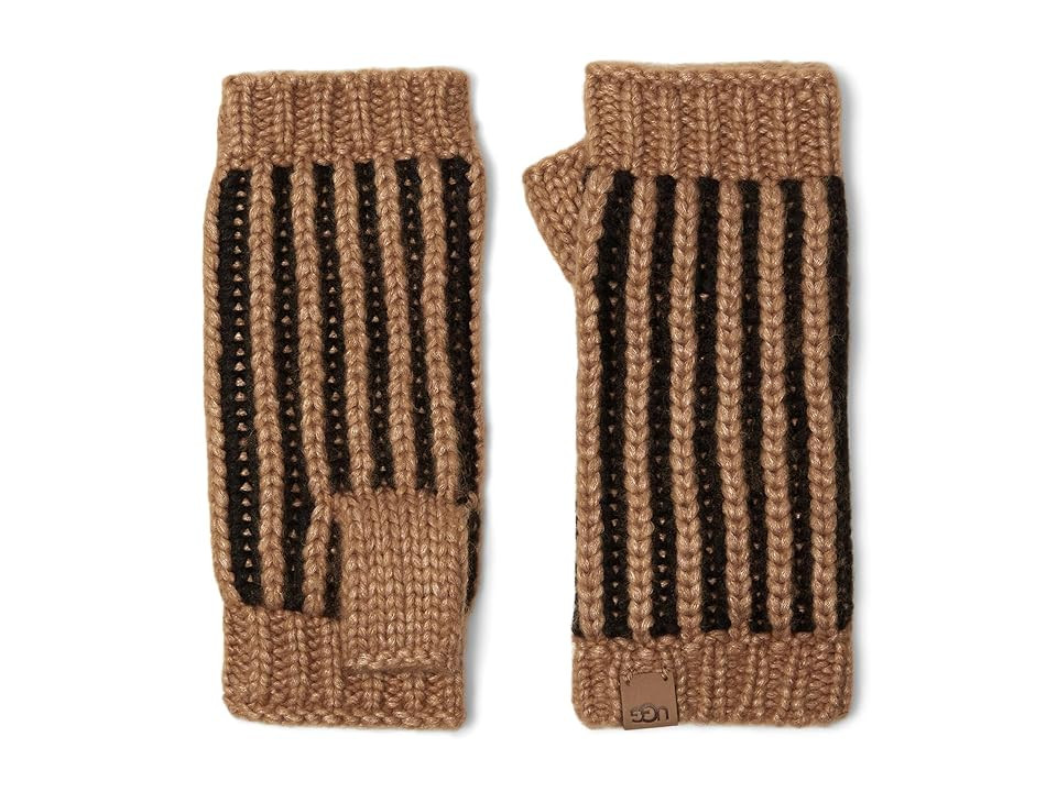 UGG Chunky Plaited Glove Dress Women's Gloves Black, Acrylic/Nylon/Wool | Zappos