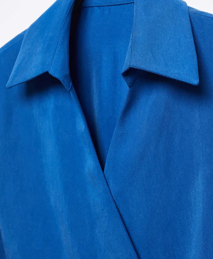 MANGO Belted Long Sleeve Shirtdress | Nordstrom | Nordstrom