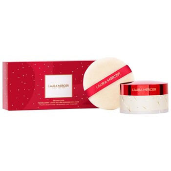 Set for Luck Translucent Loose Setting Powder with Puff - Laura Mercier | Sephora | Sephora (US)