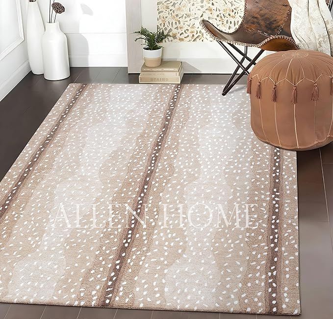 Traditional Wool Area Rugs by Allen Home | Durable | 100% Wool, Hand Tufted | Living Room, Dining... | Amazon (US)
