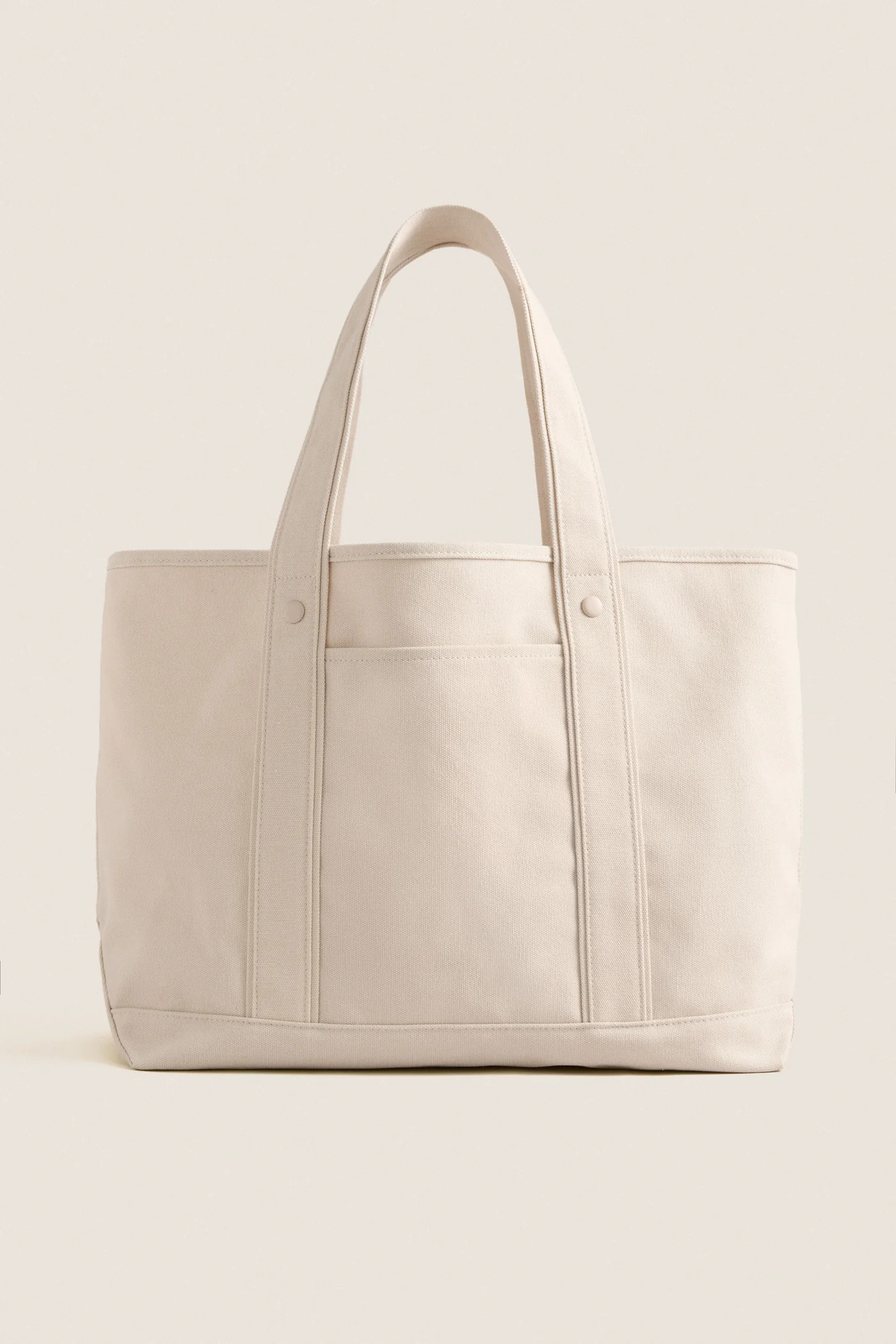 Large Natural Heritage Canvas Tote | Tuckernuck (US)