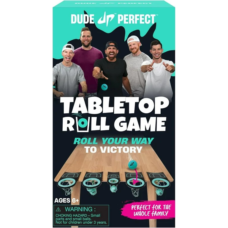 Dude Perfect Tabletop Roll, a Target Toss Game, for Kids and Adults, Great for Family and Friend ... | Walmart (US)