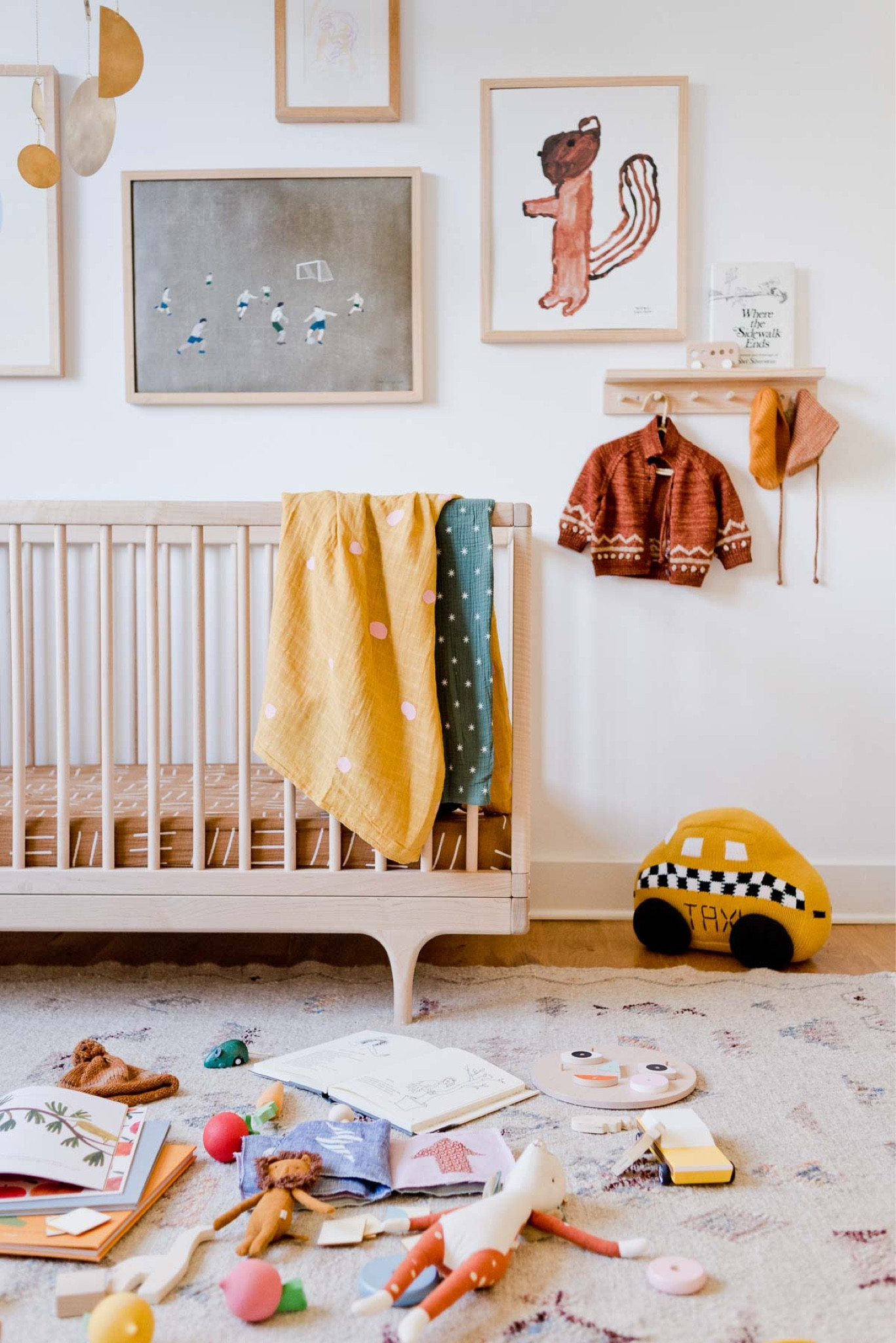 This Kalon Studios crib is so beautiful and it converts to a regular bed as baby grows. Organic modern - crib - wood crib - neutral interior - nursery

#LTKstyletip #LTKhome #LTKFind