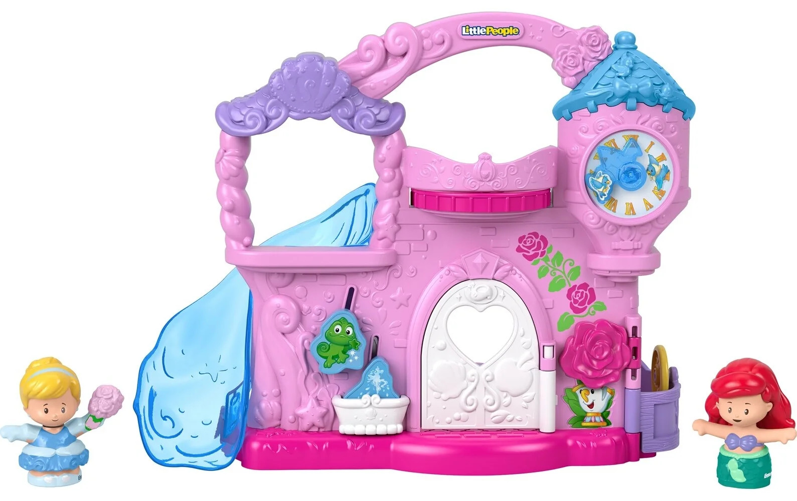 ​Fisher-Price Little People Disney Princess Play & Go Castle Portable Playset - Walmart.com | Walmart (US)