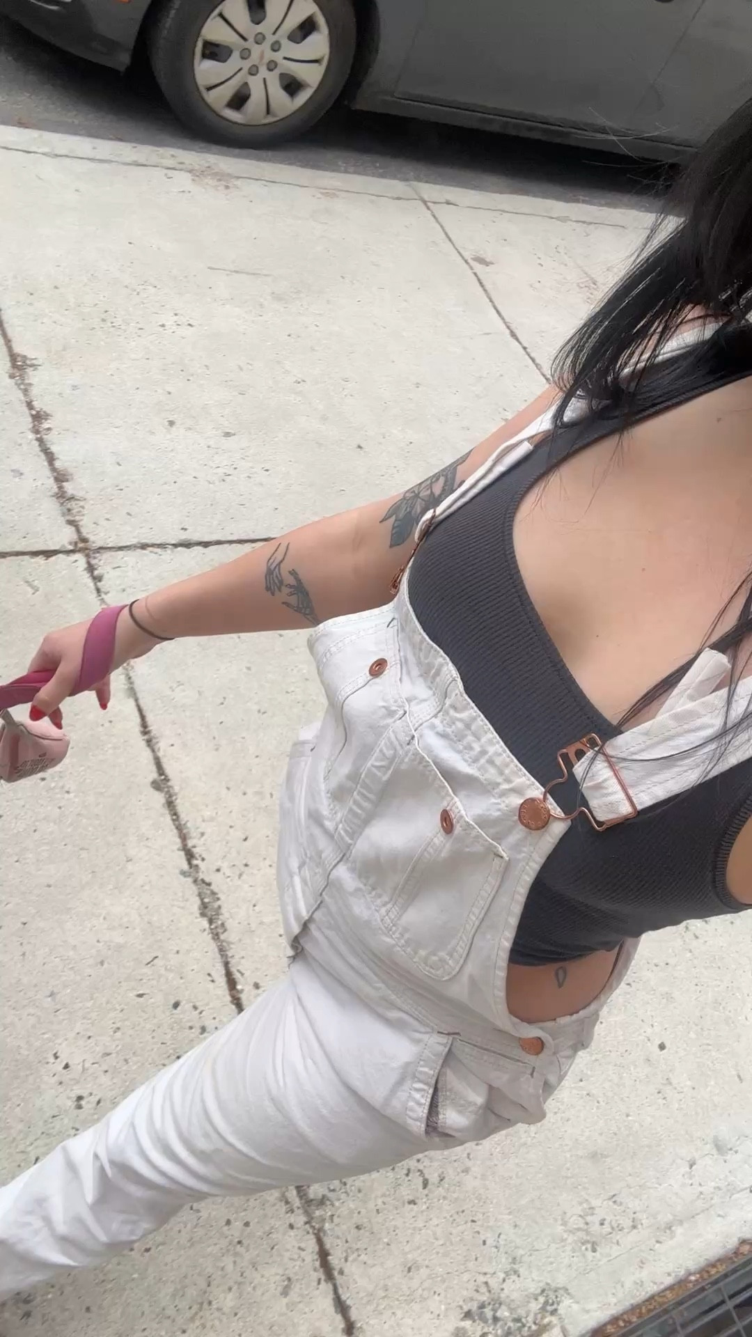 perfect dog walking fit - overalls are thrifted free people, linking the rest. 

#LTKootd