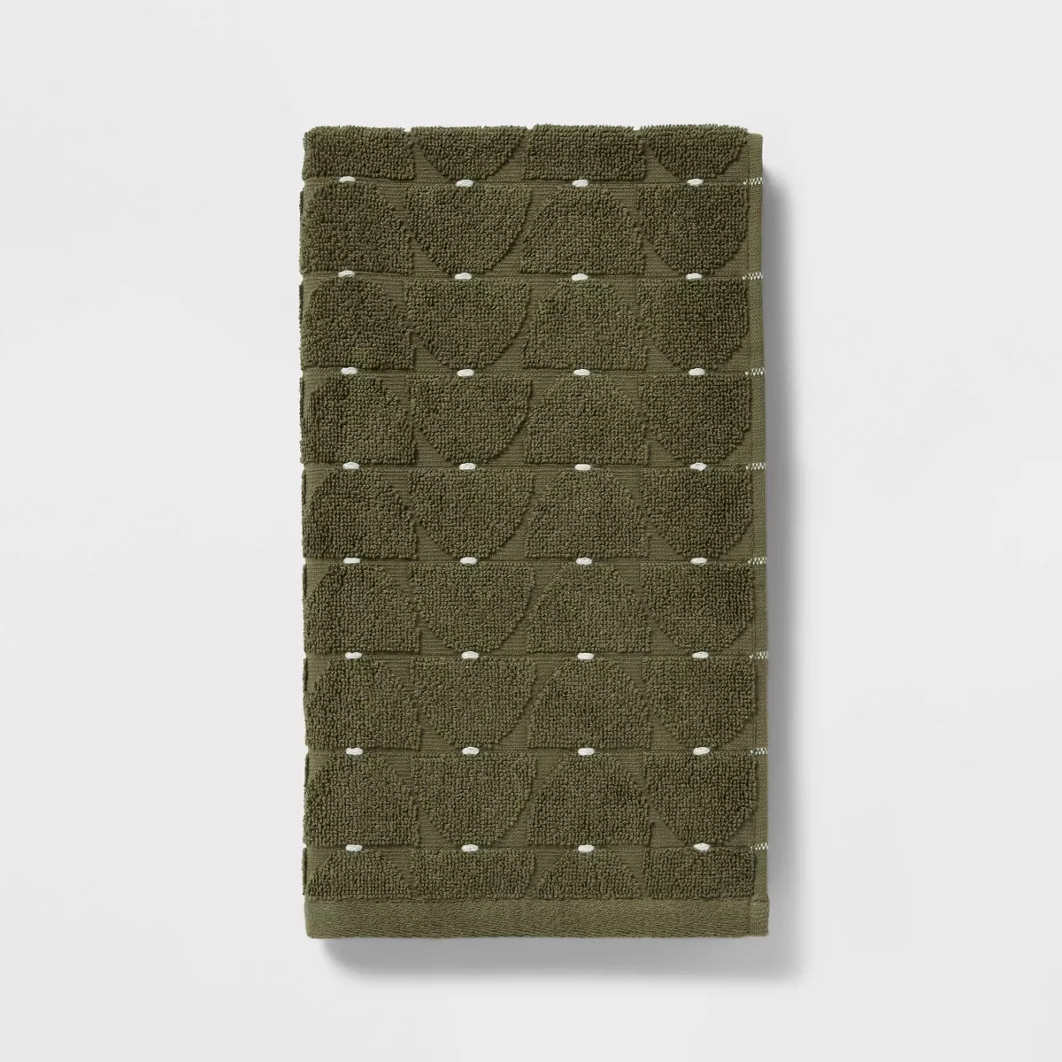 Modern Sculpted Towel Green - Threshold™ | Target