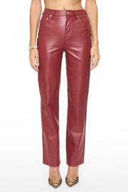 Cassie Super High Rise Straight - Carmine | Pistola Denim